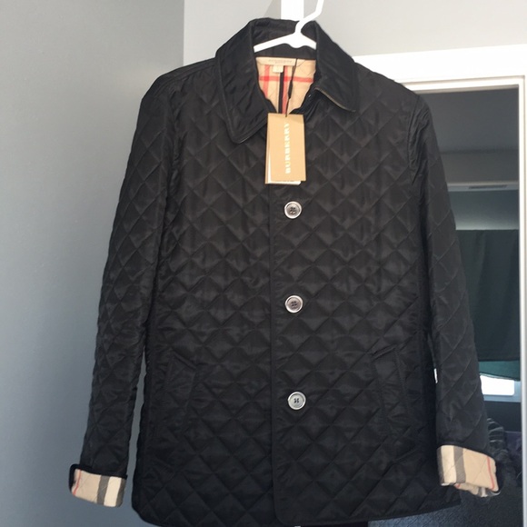 burberry black jacket